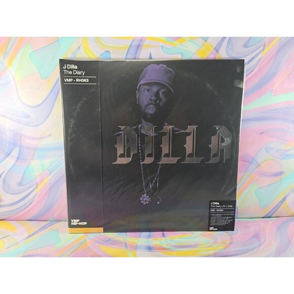 J Dilla - The Diary (2xLP Record) New Sealed, Purple/Orange, VMP-E106